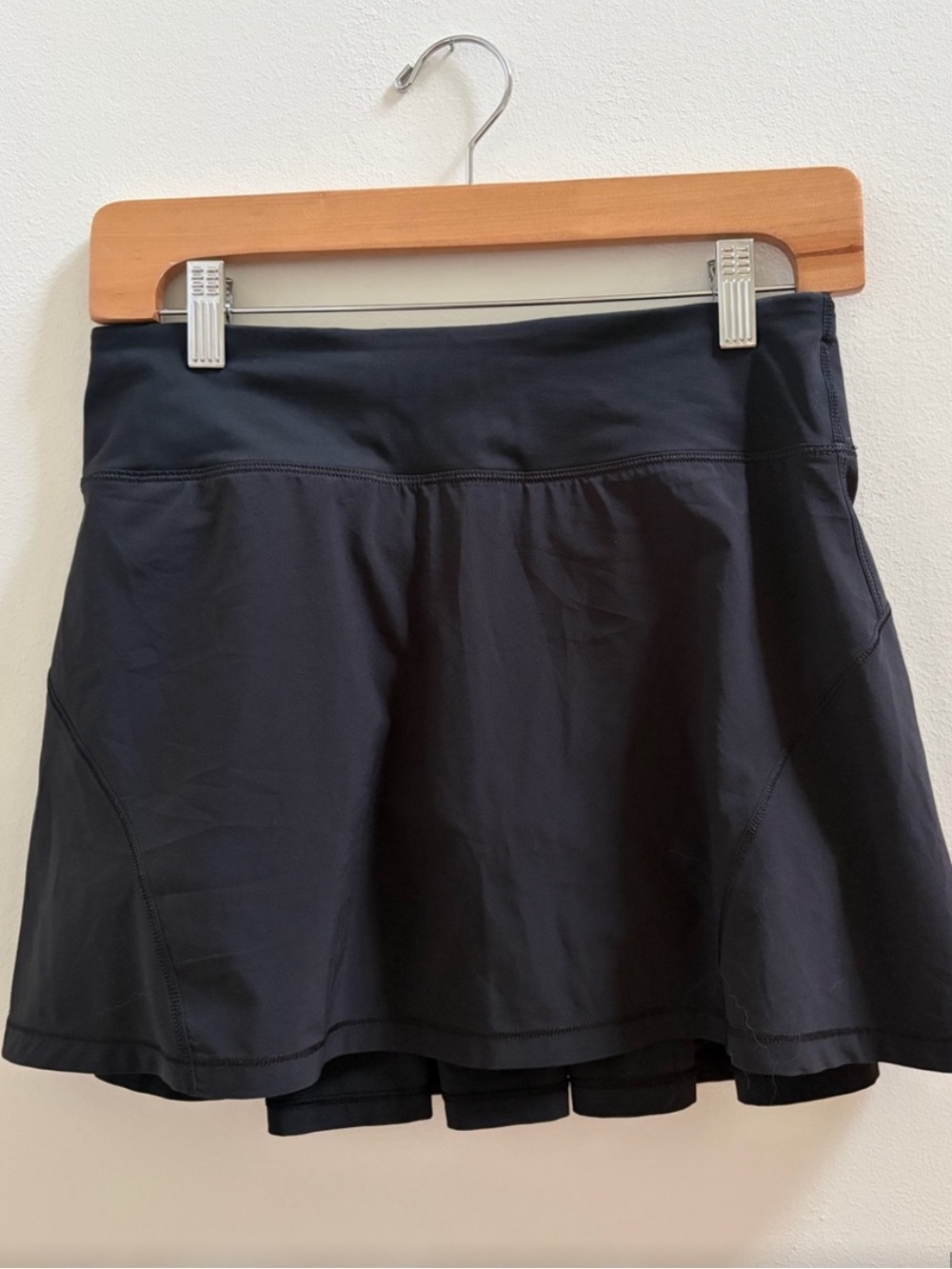 lululemon athletica Black Active Mini Skirt
